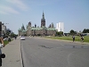 der Parlamentshuegel mit dem kanadischen Parlament